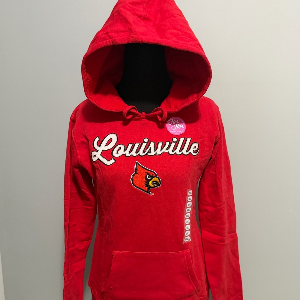 Red Louisville Hoodie